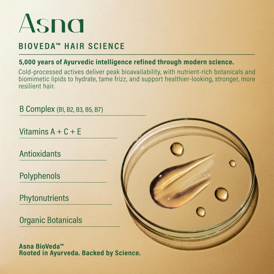 Amla BioVeda Strengthening + Thickening Shampoo - Asna Beauty