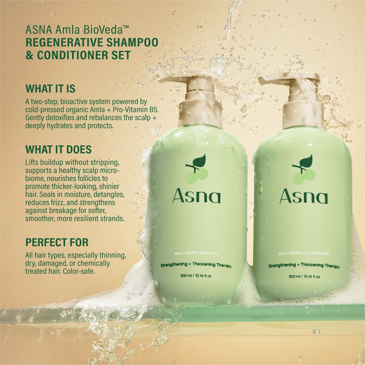 Amla BioVeda Nourishing Shampoo + Conditioner