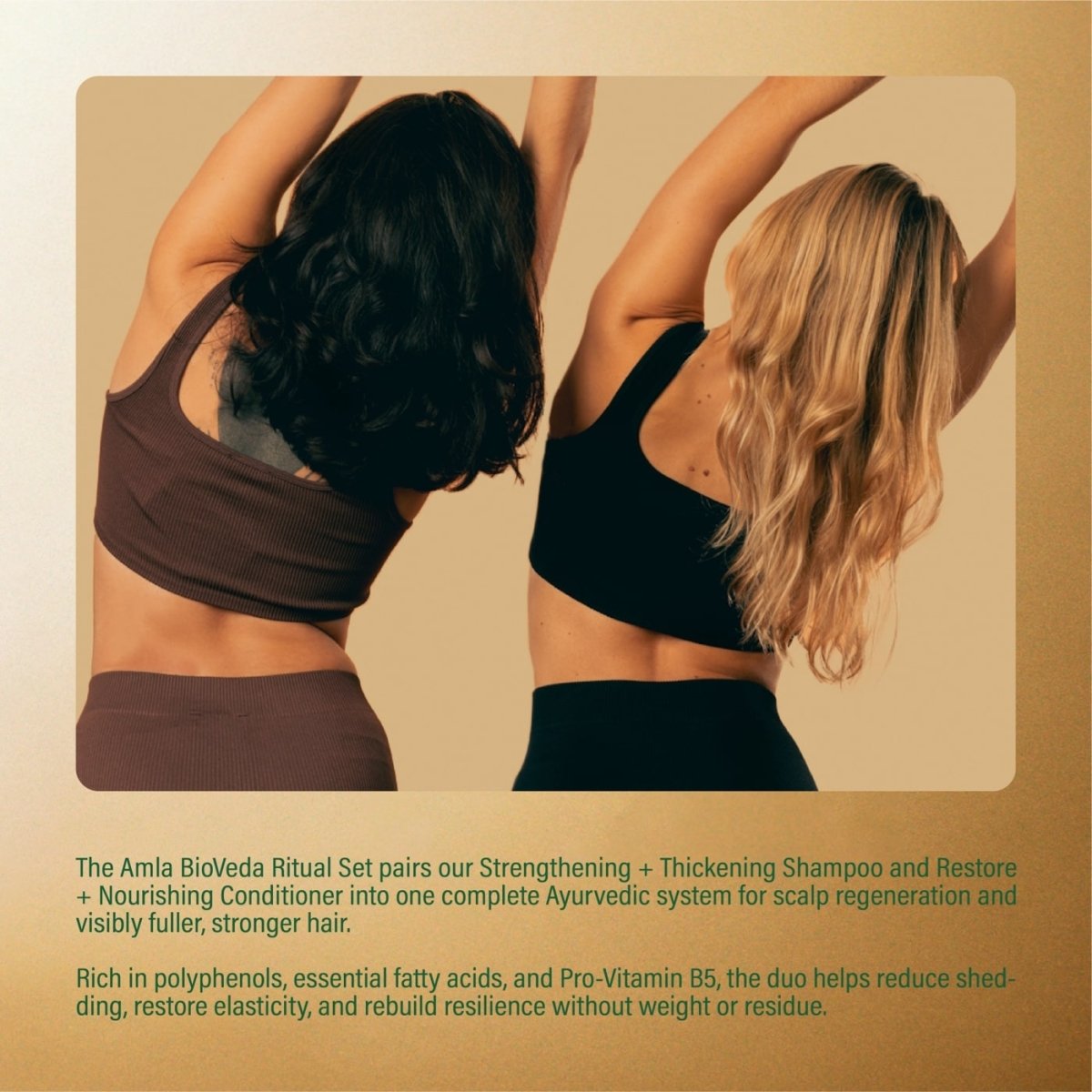 Amla BioVeda Nourishing Shampoo + Conditioner - Asna Beauty